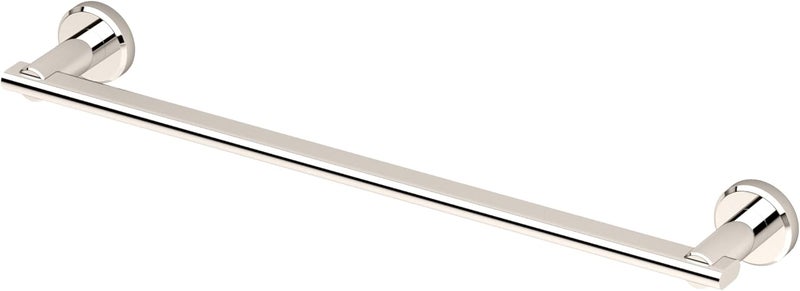 Gatco 5471 Locke Towel Bar 18 L Polished NickelWall Mounted Single Towel Holder for Bathroom - Image 2