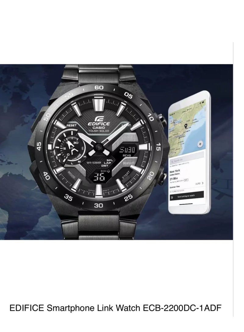 CASIO EDIFICE Smartphone Link Watch ECB-2200DC-1ADF - Image 3