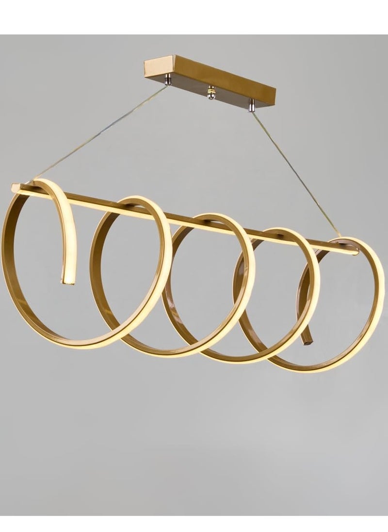 Generic gold Modern LED chandelier suitable for all decors  - Image 2