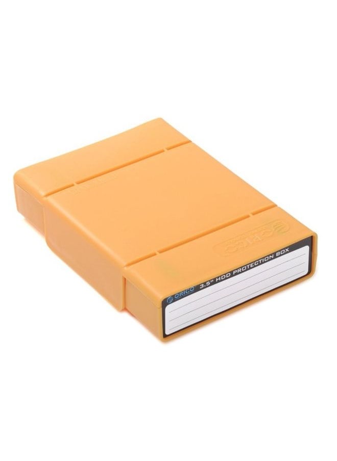 BURAQ ORICO PHP-35 3.5 inch SATA HDD Case Hard Drive Disk Protect Cover Box(Orange)  - Image 3