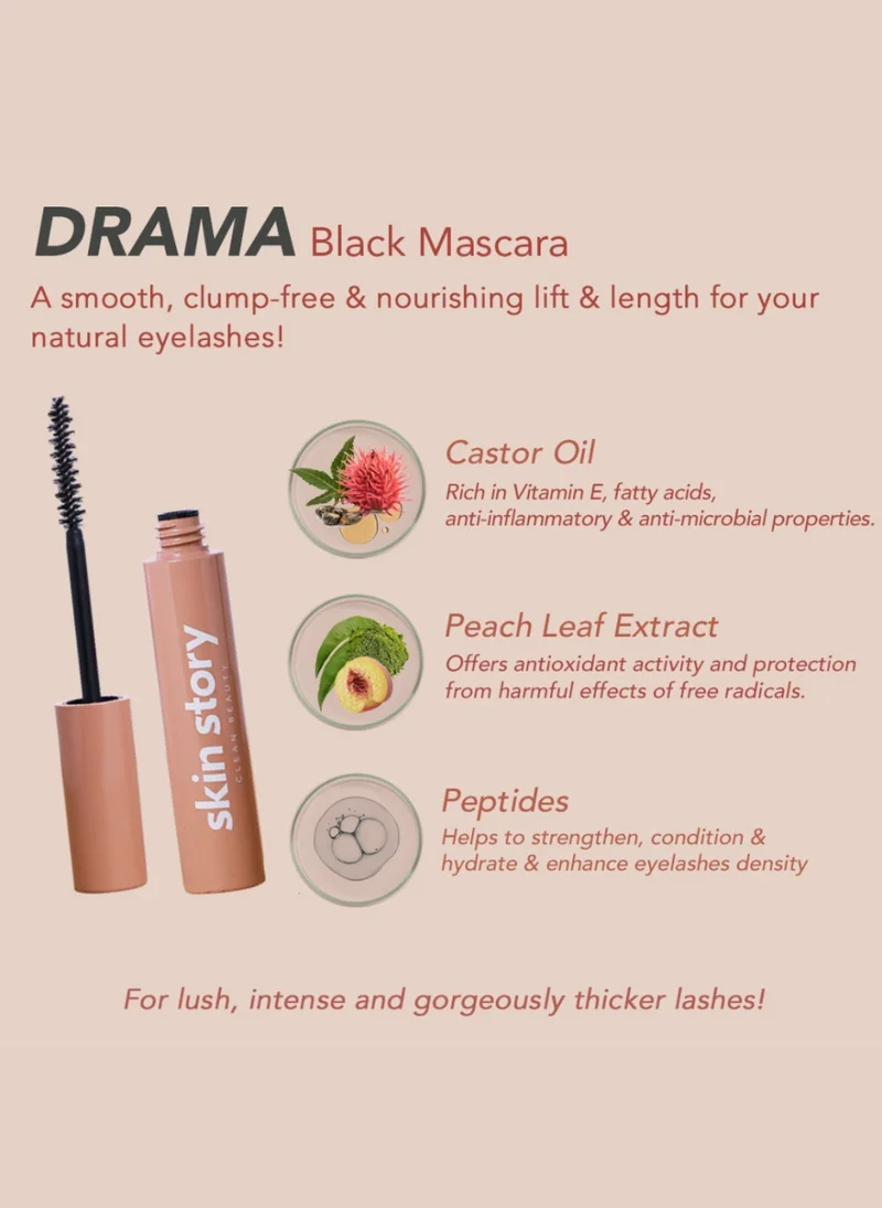 Skin Story Clean Beauty DRAMA MASCARA