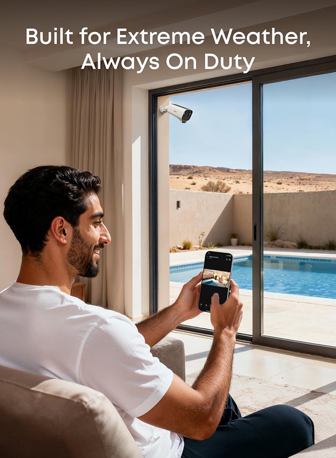 eufy Security eufyCam S3 Pro 4-Cam Kit Solar Security Camera Outdoor Wireless with Solar Panel, Colour Night Vision, 4K, Forever Power 2.0, Face Recognition AI, Expandable Local Storage No Monthly Fee - Image 5
