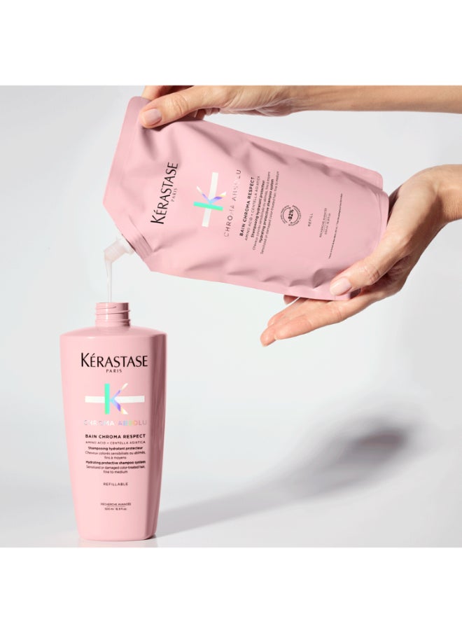 KERASTASE Chroma Absolu Bain Hydrating Protective Shampoo For Color-Treated Hair 500Ml  - Image 5
