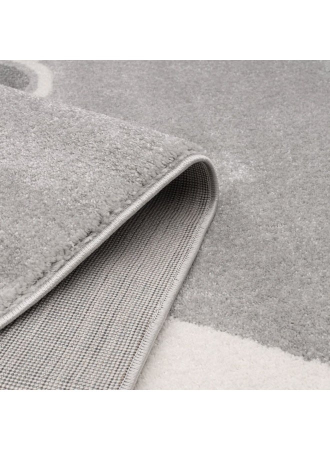 DANUBE HOME Gamerzone Kids Rug  | Washable Kids Rugs Style | Polypropylene + Polyester Area Rug Floor Covering | Indoor Carpet For Living Room Dining Bedroom 160X230cm-Grey - Image 3