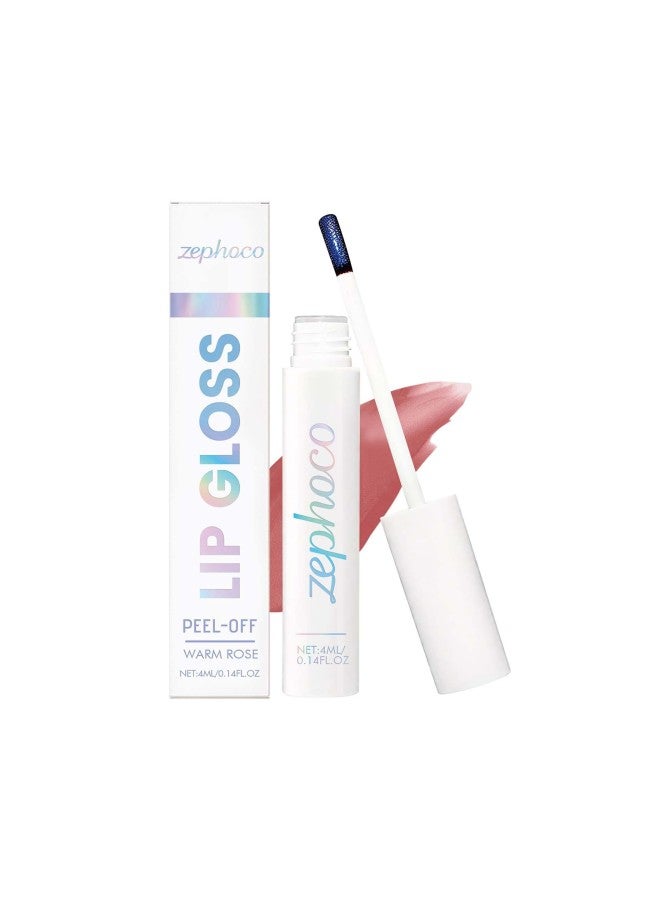 zephoco Peel-off Lip Tint, Natural Color, Nourishing Daily Wear Lip Gloss - Image 1