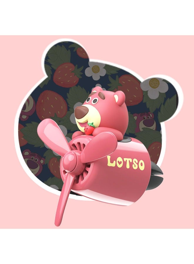 Car Air Fresheners Cute Cartoon Pilot Car Diffuser Outlet Fan Air Diffuser for Automotive Decoration - Image 2