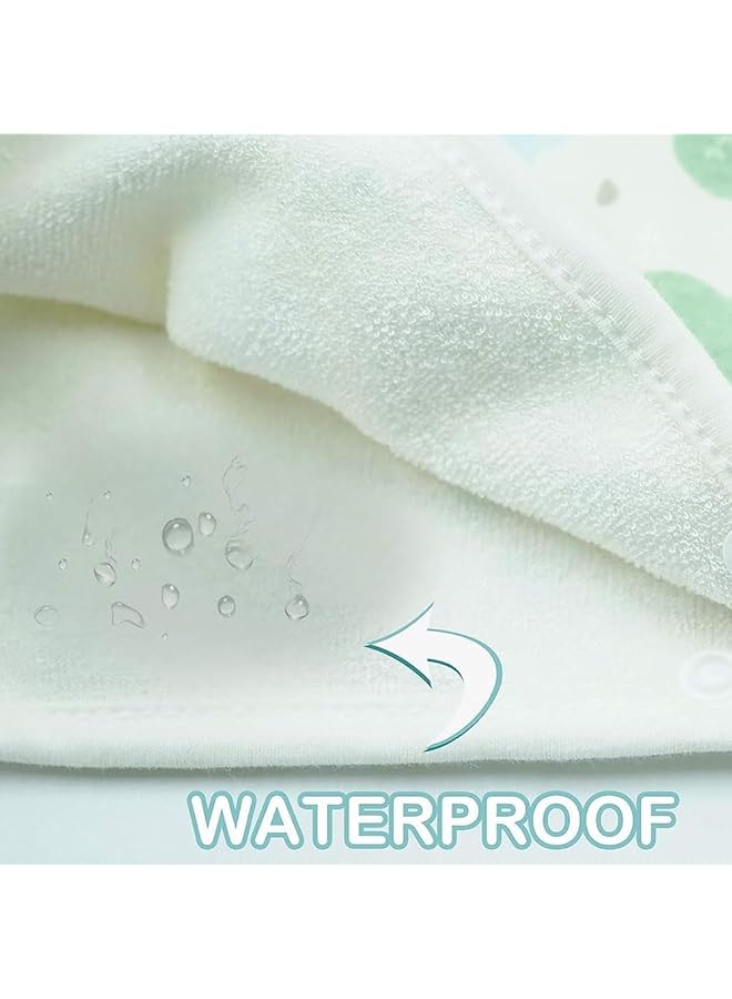 Aputue Baby Diaper Skirt 2Pcs M Size 35X15X7Cm Waterproof And Absorbent Bed Wetting Cotton Bed Clothes Pure Cotton Material Boy Girl Night Time Potty Training Waterproof Baby Nappy Skirt  - Image 4