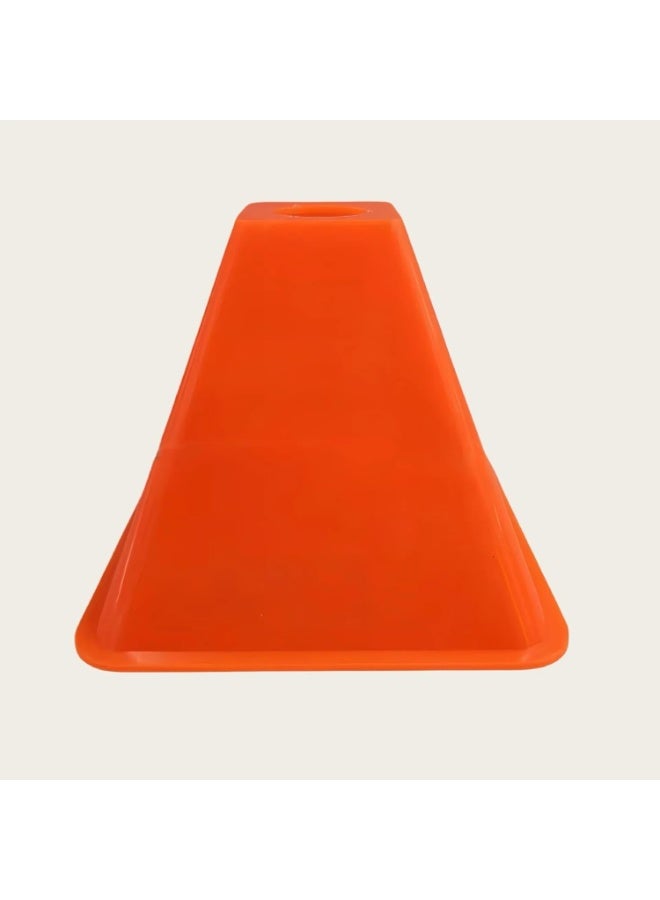 أقماع تدريب رياضية مربعة 10قطع متعددة الألوان بفتحة علوية - Image 4