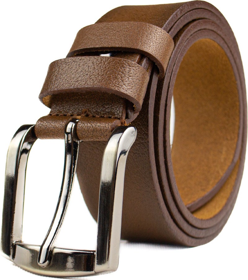 Gayış Gaış Special Boxed | Premium 100% Leather One Piece | 3.5cm Men's Cloth Trousers - Suit Belt - Image 1
