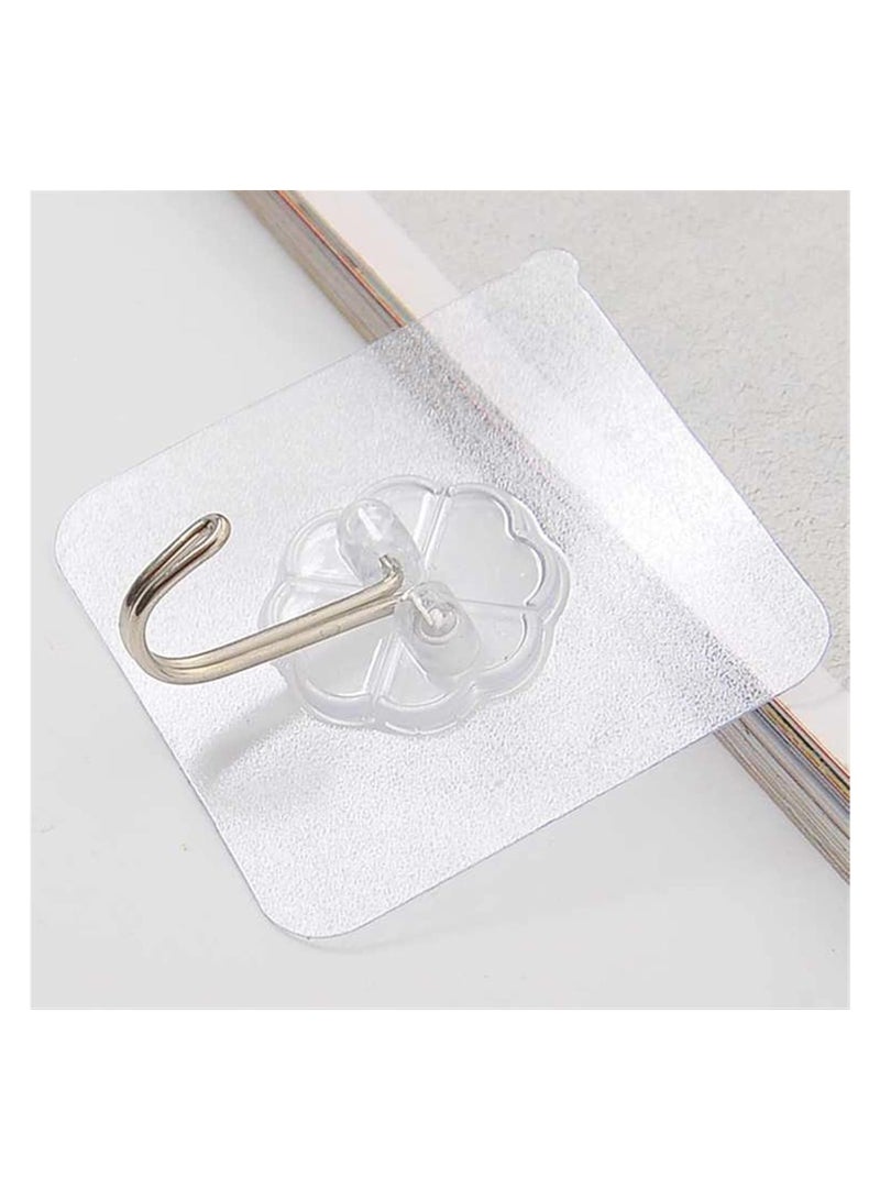 Adhesive Hooks For Wall Heavy Duty Self Adhesive Hook Wall Hangings Kitchen Accessories Items Clothes Hanging Sticky Photo Frame Hangers Strong Hanger 18 Pcs  - Image 4