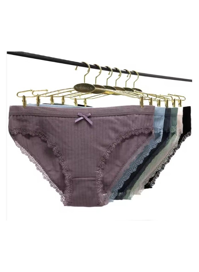 اي ديد 6 قطع كوتون بكيني نسائي أنيق ومريح بألوان متنوعة - Image 3