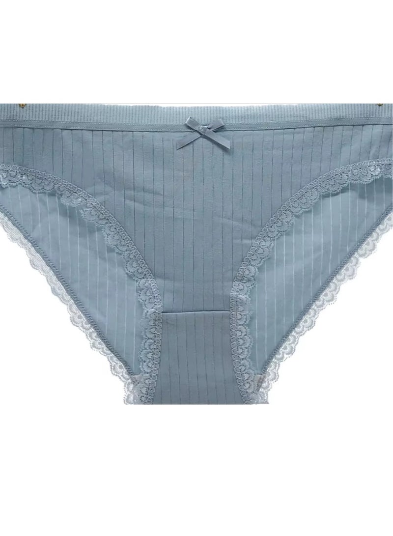 اي ديد 6 قطع كوتون بكيني نسائي أنيق ومريح بألوان متنوعة - Image 5