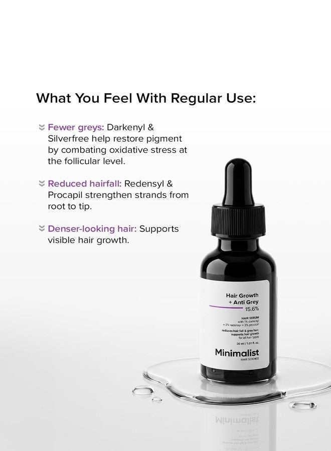 Minimalist Hair Growth + Anti-Grey Actives 15.6% Hair Serum - Image 5
