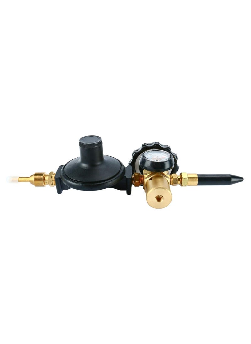 Party with Emma Inflator Dual Mylar and Helium Latex Balloon Filler Valve Fits G5/8 Tank Air Flow Inflator Regulator (Duel)  - Image 2
