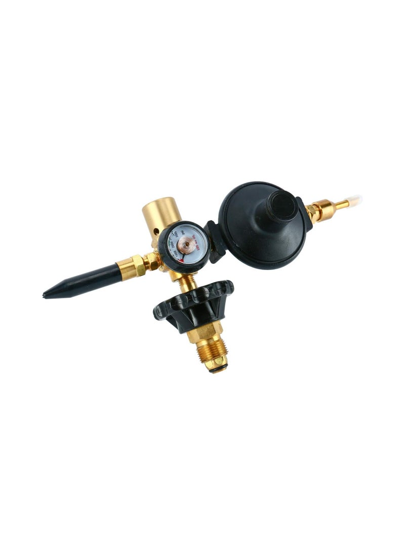 Party with Emma Inflator Dual Mylar and Helium Latex Balloon Filler Valve Fits G5/8 Tank Air Flow Inflator Regulator (Duel)  - Image 4