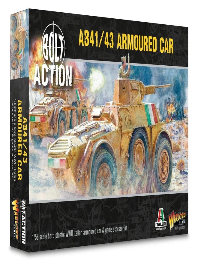 Warlord Games Bolt Action: Italian Autoblinda AB41/43 Armoured Car - Image 1