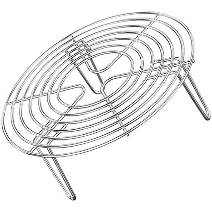 رف بخار من الفولاذ المقاوم للصدأ رف تبريد دائري متعدد الاستخدامات للطهي بالبخار - Image 5