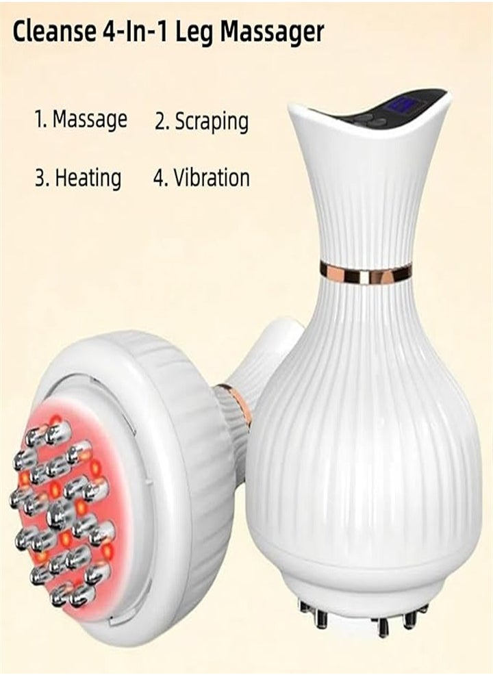 Generic New 4-in-1 cordless massager with 19 adjustable levels, heating and portable charging for legs, feet, knees, neck and back  - Image 2