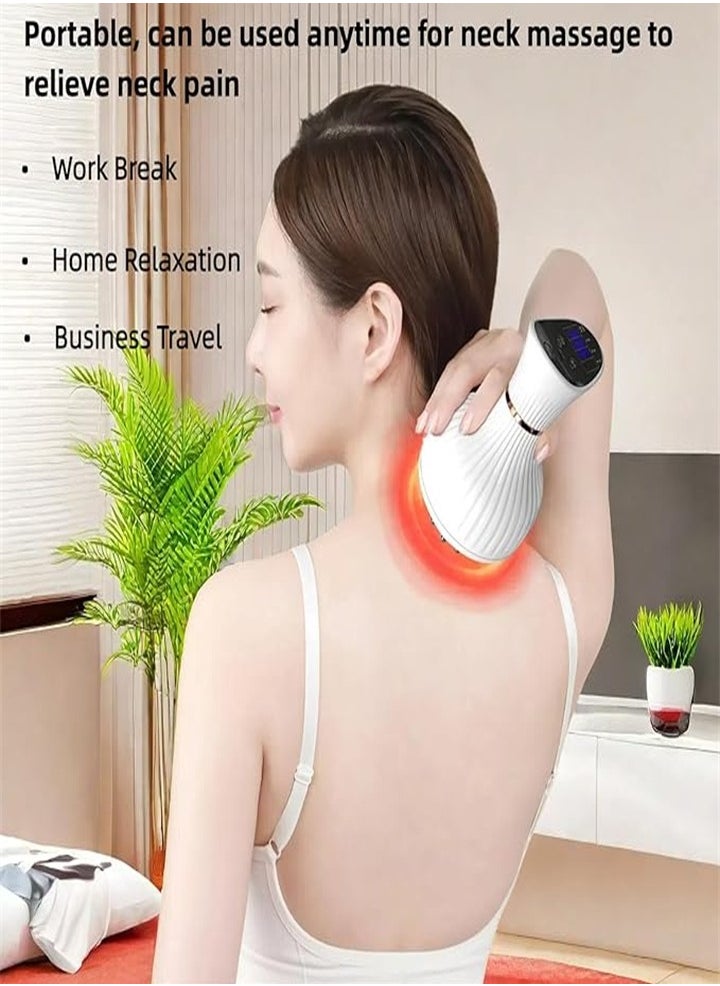 Generic New 4-in-1 cordless massager with 19 adjustable levels, heating and portable charging for legs, feet, knees, neck and back  - Image 5