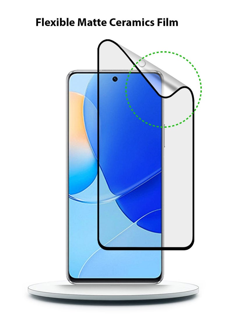 Techie Huawei Nova 9 SE 9D Matte Ceramic Screen Protector Film  – Smooth Feel Anti Fingerprint Bubble Free - Image 4