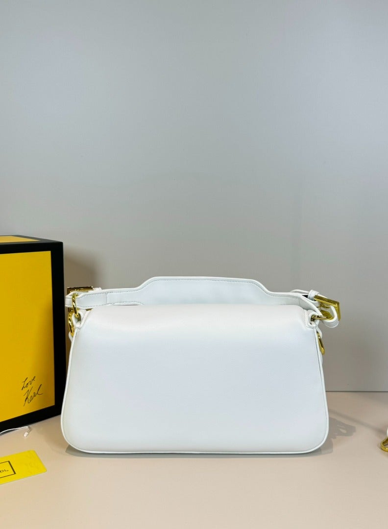 Baguette Leather Shoulder Bag - Image 3