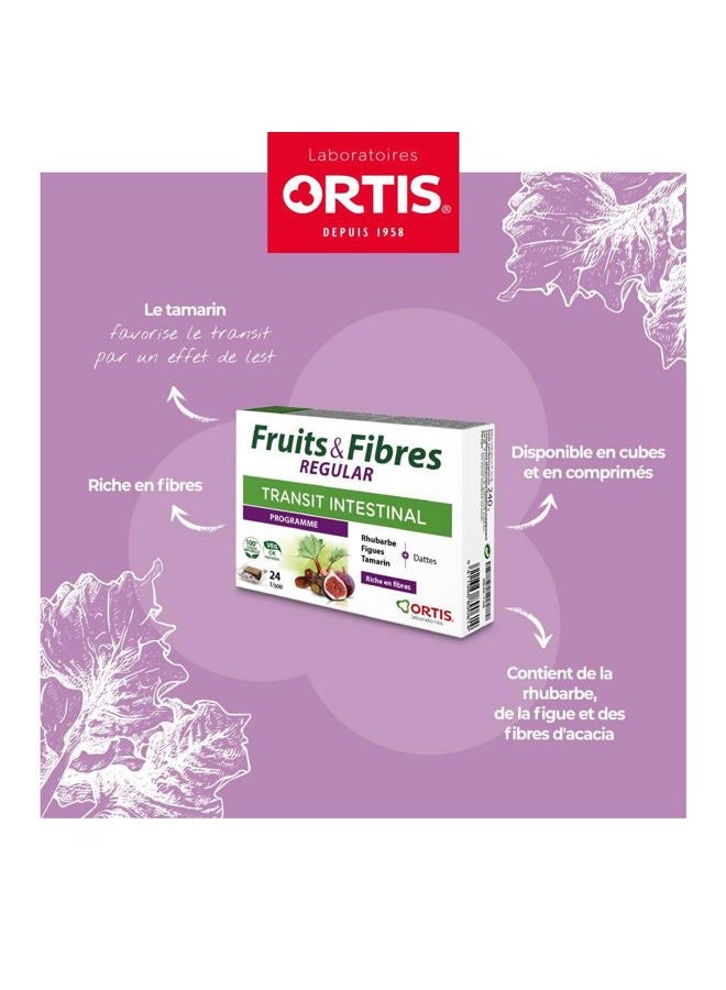 Ortis FRUTA Y FIBRA Clasico 24 CUBITOS - Image 4