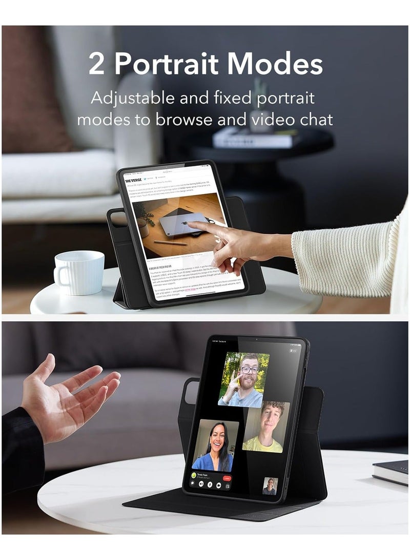 general Case for iPad Pro 13 inch (2024), iPad Pro 13 Case with Pencil Holder, Removable Magnetic Sleeve, Vertical Stand, Full Pencil Support - Image 5