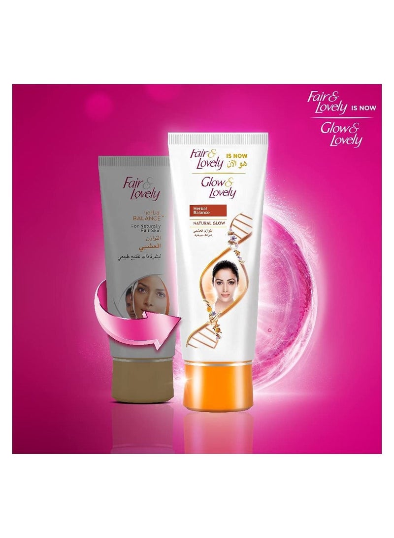Glow & Lovely Face Cream With Herbal Balance 100grams - Image 3