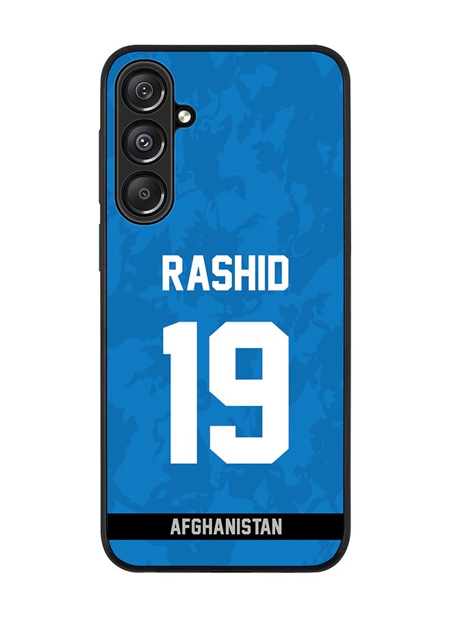 Stylizedd For Samsung Galaxy A16 / A16 5G Case,Slim fit Camera Protection, Shockproof Thin Phone cover - Afghanistan Rashid Khan, Jersey No 19 - Image 1