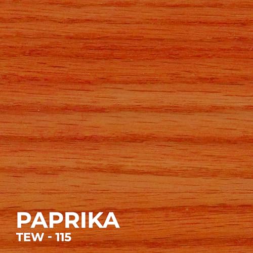 SamaN Interior Water Based Wood Stain - Natural Stain for Furniture, Moldings, Wood Paneling, Cabinets (Paprika TEW-115-12, 12 oz) - Image 3