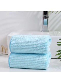 Reexplore Reexplore Super Absorber Light Weight Microfiber Bathing Towel Soft Quick Dry Bath Towel for Men Women 275 x 55 inch70 x 140cm Blue 