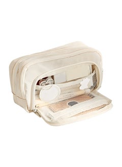 Beige-Pencil Bag