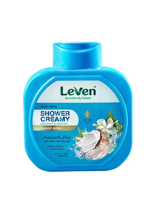 LEAVEN - Shower Cream Coconut & Jasmine 750 ml - Image 1