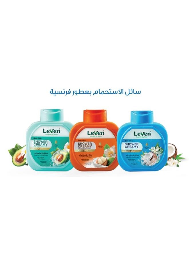 LEAVEN - Shower Cream Coconut & Jasmine 750 ml - Image 1