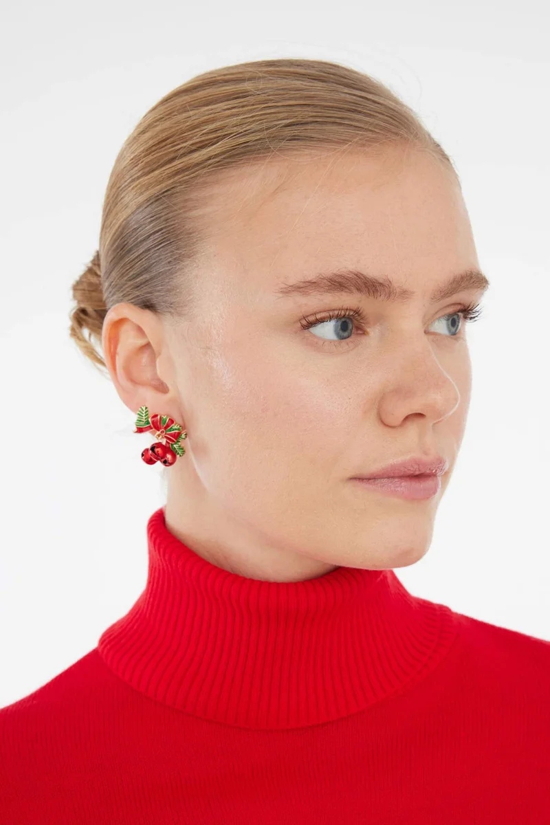 Defacto  Woman Christmas Tree Themed Earrings for Women | Best Price UAE