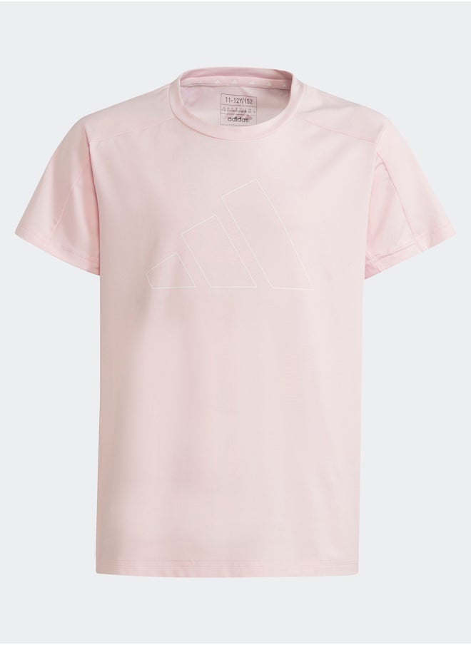 Adidas Essentials AEROREADY Regular-Fit Logo T-Shirt  - Image 1