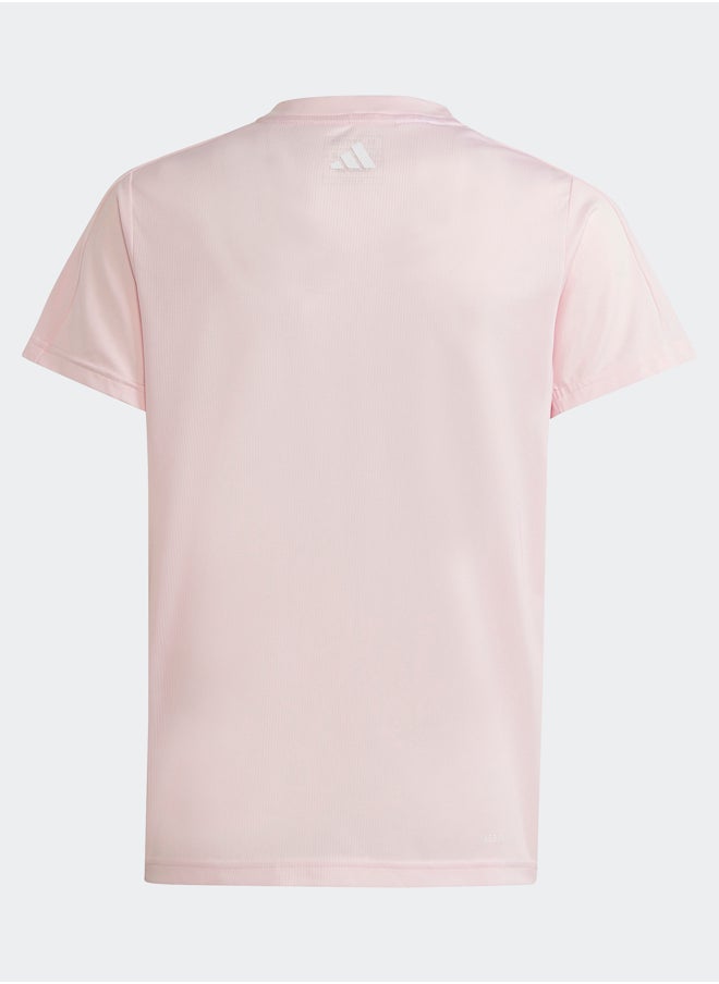 Adidas Essentials AEROREADY Regular-Fit Logo T-Shirt  - Image 3