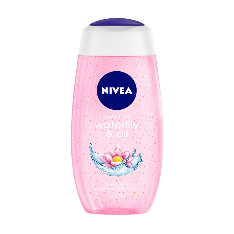 NIVEA Shower Gel Water Lily Oil Body Wash Women 250ml NIVEA Shower Gel Frangipani Oil Body Wash Women 250ml - Image 5