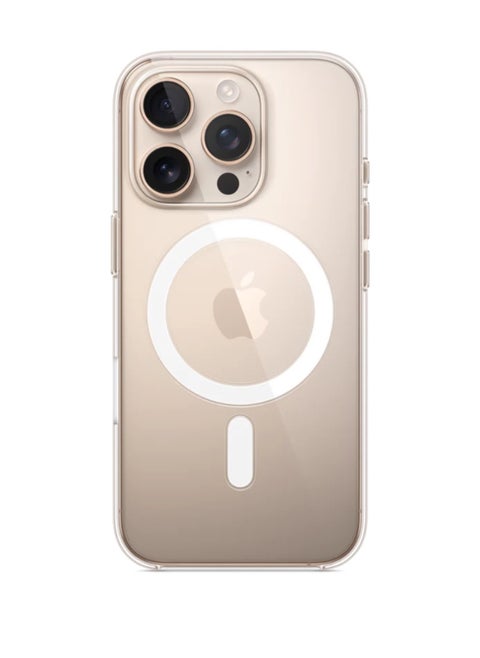‏iPhone 16 Pro Clear Case with MagSafe