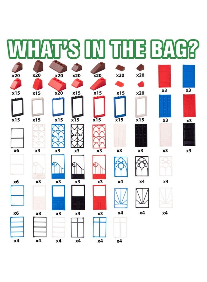 أس سي أس دايركت مجموعة طوب الأسقف والأبواب والنوافذ من SCS Direct لبناء المنازل المعيارية - تتضمن أكثر من 500 قطعة من الأبواب والنوافذ الفريدة - ملائمة تمامًا لجميع العلامات التجارية الرئيسية - Image 3