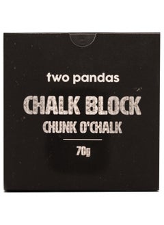 two pandas Pandas Chalk Block For Rock Climbing Calisthenics Bouldering Crossfit Gym Gymnastics Weightlifting  - Image 1
