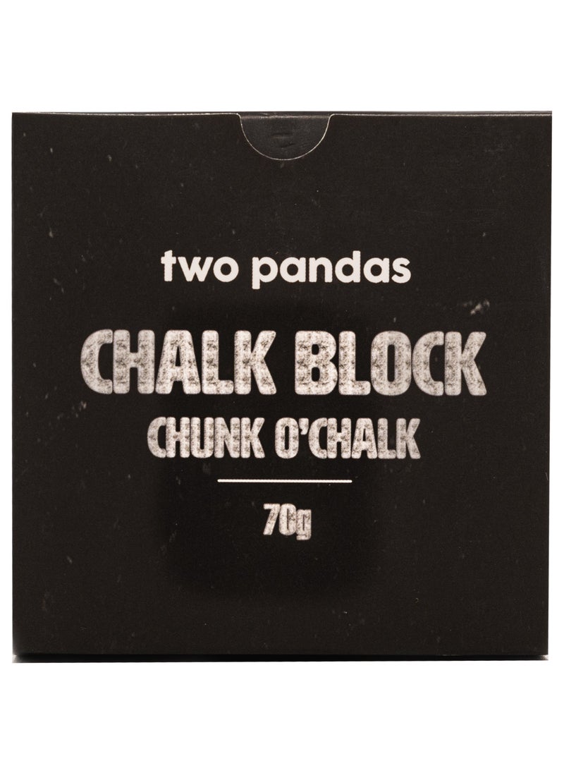 two pandas Pandas Chalk Block For Rock Climbing Calisthenics Bouldering Crossfit Gym Gymnastics Weightlifting  - Image 1