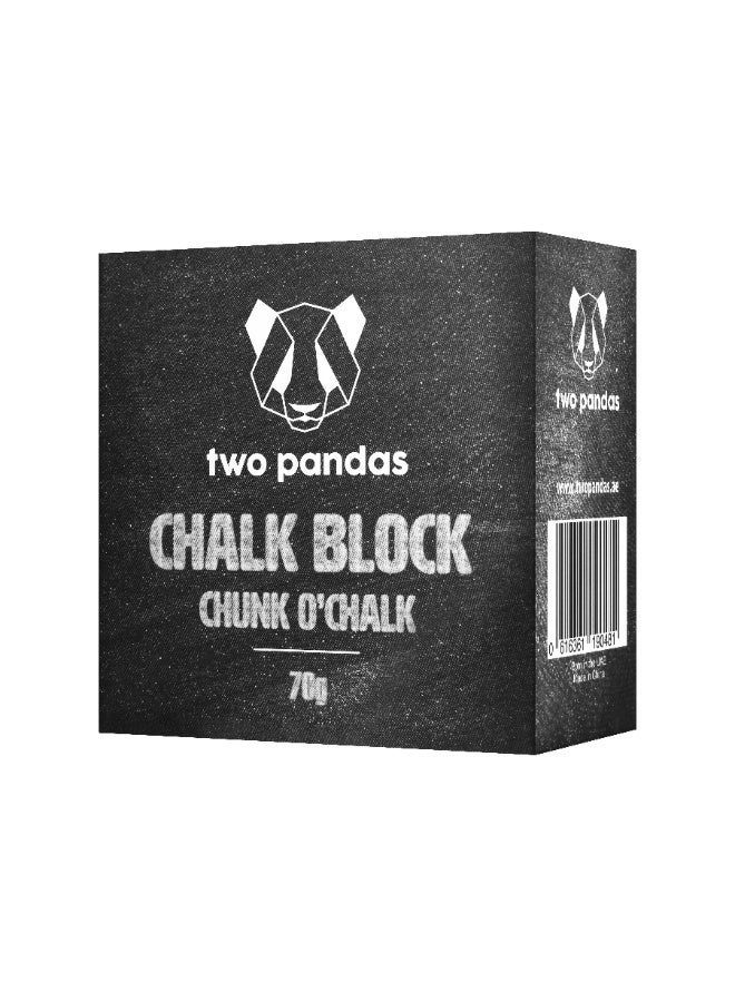 Two Pandas Chalk Block for CrossFit, Hyrox, Rock Climbing, Gym, Weightlifting, Gymnastics, Bouldering & Calisthenics - Image 2