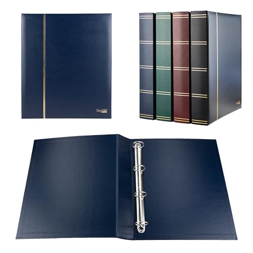 Prophila Collection Prophila Maxi Binder for Loose stocksheets, Blue - Image 1