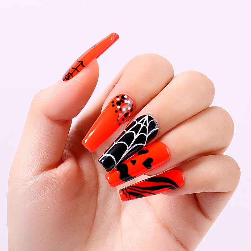 AIMEILI Soak Off U V LED Orange Gel Nail Polish - Lilium Pumilum Orange (117) 10ml - Image 3