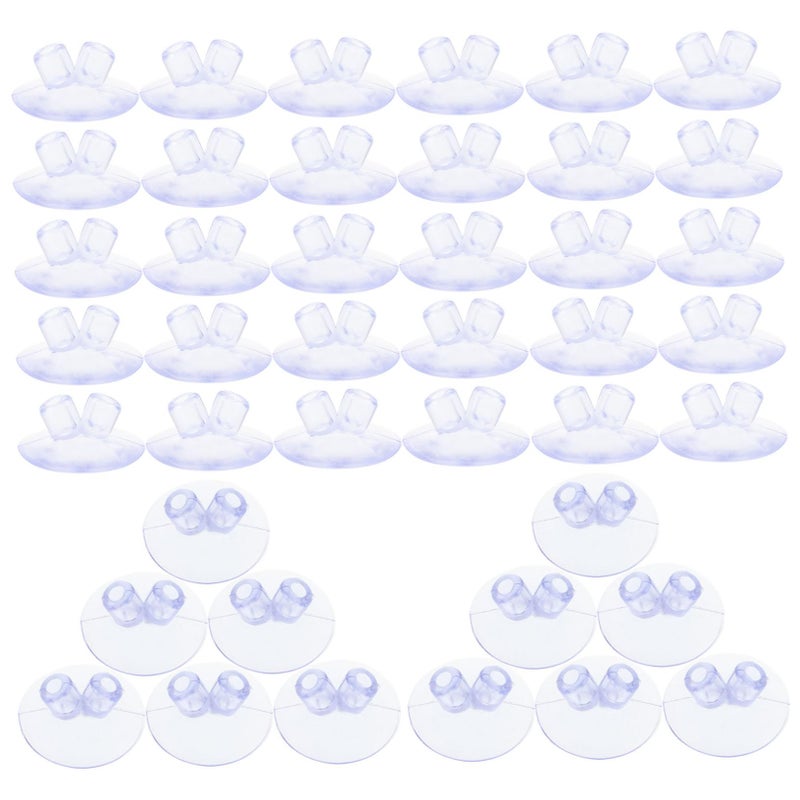 Strong Suction Cup Pads For Table Top Secure Display 100 Pcs Black - Image 2
