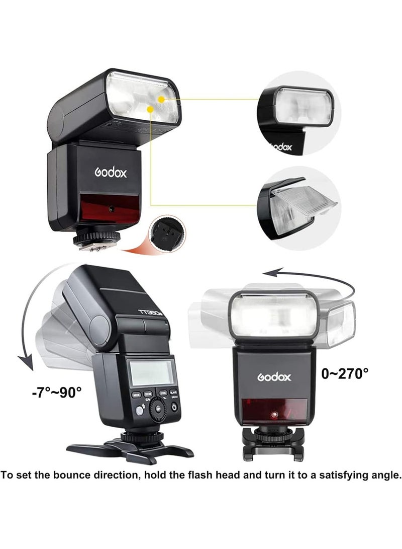Godox GODOX Tt350S Speedlight For Sony Mirrorless Ttl Hss, Black, TT350-S - Image 5