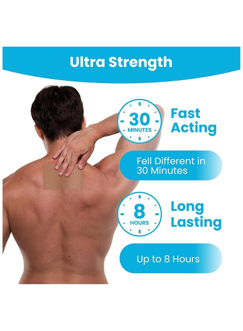 Sumifun Chinese Red Tiger Plaster Natural Herbal Pain Relieving Patch for Bone Pain Relief Shoulder, Back, Knee, Joint & Muscle 1 Bag 8 Patches - Image 4