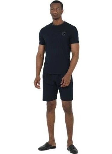 D'S Groom Men's Navy Blue Crew Neck 4-Piece Pajama Set - pzsku/Z954EA95157AE9ED23E6DZ/45/_/1738771830/8e2f3a1e-62a3-462b-aa1c-5395d09f23fc