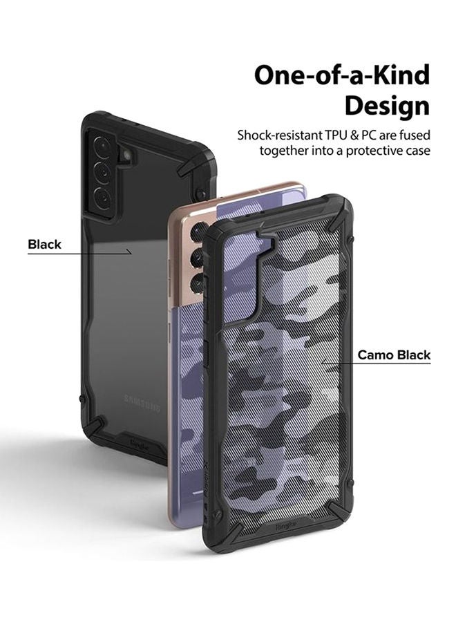 NIBEMINENT Protective Case Cover For Samsung Galaxy S21 Plus Camo Black - Image 3